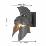 Светильник настенный шлем Favourite 2694-1W Galea