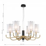 Подвесная люстра Favourite 2701-6P Una