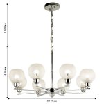 Подвесная люстра Favourite 2941-8P Sunrise