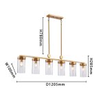 Подвесная люстра Favourite 3099-6U Radiales