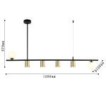 Подвесная люстра Favourite 4040-6P Frigus