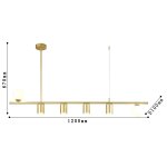 Подвесная люстра Favourite 4041-6P Frigus