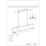 Светильник подвесной Favourite 4073-6P