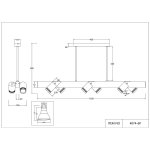 Подвесная люстра Favourite 4074-6P Six
