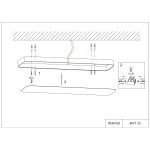 Потолочный светильник Favourite 4077-1C Piano