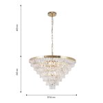 Подвесная люстра Favourite 4091-11P Cake