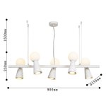 Подвесная люстра Favourite 4094-5P Gnomes