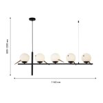 Подвесная люстра Favourite 4106-5P Tior