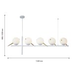 Подвесная люстра Favourite 4107-5P Tior