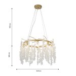 Подвесная люстра Favourite 4108-8P Desmi