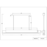 Подвесная люстра Favourite 4110-1P Magestic