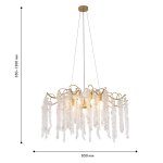 Подвесная люстра Favourite 4134-9P Liana