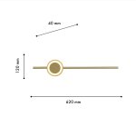 Настенный светильник Favourite 4164-1W Longus