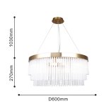 Подвесная люстра Favourite 4189-8P Bellinda