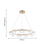 Подвесная люстра Favourite 4248-9P Ori