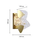 Настенный светильник Favourite 4249-2W Krakle