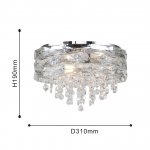 Потолочная люстра Favourite 4250-3C Icicle