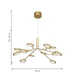 Подвесная/потолочная люстра Favourite 4253-12P Mugs