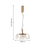 Подвес Favourite 4258-1P Brandy