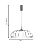 Подвесная люстра Favourite 4285-8P Vertex