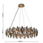 Подвесная люстра Favourite 4303-12P Glans