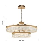 Подвесная люстра Favourite 4304-10P Visconte