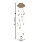 Подвесная люстра Favourite 4322-20P Jongleur