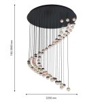 подвесная люстра Favourite 4371-28P Luna