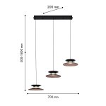 Подвесная люстра Favourite 4372-3P Platt