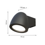 Уличный светильник Favourite 4383-1W Neg