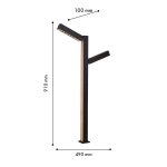 Уличный светильник Favourite 4388-2F Stolpe