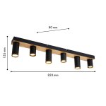 Потолочный светильник Favourite 4431-6C Olson