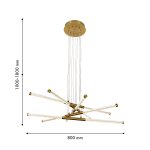Подвесная люстра Favourite 4469-5P Vigas