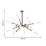 Потолочная люстра Favourite 4480-16C Istapp