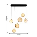 Подвесная люстра Favourite 4488-6P Slik