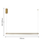 Подвесная люстра Favourite 4489-1P Pulser