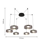 Подвесная люстра Favourite 4490-6P Platta