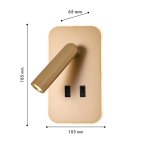 Настенный светильник Favourite 4498-2W Bedside