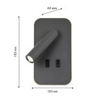 Настенный светильник Favourite 4499-2W Bedside