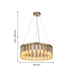 Подвесная люстра Favourite 4503-25P Slang