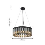 Подвесная люстра Favourite 4504-25P Slang