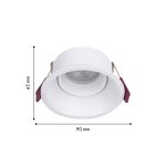 Врезной светильник Favourite 4520-1C Lamppu