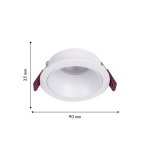 Врезной светильник Favourite 4524-1C Lamppu