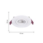 Врезной светильник Favourite 4541-1C Lamppu