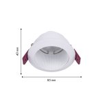 Врезной светильник Favourite 4544-1C Lamppu