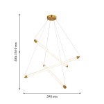 Подвесная люстра Favourite 4558-3P Banche