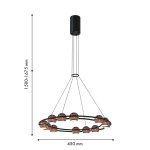 Подвесная люстра Favourite 4561-12P Sturm