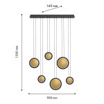 Подвесная люстра Favourite 4562-6P Elation