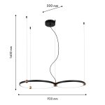 Подвесная люстра Favourite 4569-2P Tornado