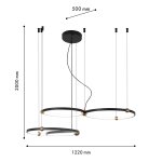 Подвесная люстра Favourite 4569-4P Tornado
